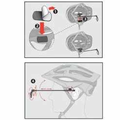 Rétroviseur Sur Casque Vélo Z Eye Zefal -Remorques vélo Soldes retroviseur sur casque velo z eye zefal full 6