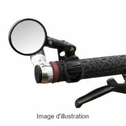 M-Wave Rétroviseur Vélo Articulé Miroir Convexe 4,7 Cm -Remorques vélo Soldes retroviseur velo articule miroir convexe 4 7 cm full 3