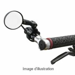 M-Wave Rétroviseur Vélo Articulé Miroir Convexe 4,7 Cm -Remorques vélo Soldes retroviseur velo articule miroir convexe 4 7 cm full 4