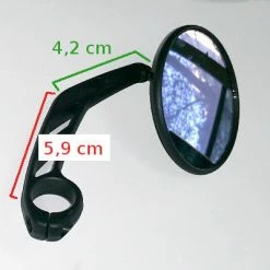 Busch-mueller Rétroviseur Vélo électrique Cycle Star 80 Busch & Muller -Remorques vélo Soldes retroviseur velo electrique cycle star 80 busch muller full 5