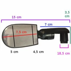 Brandless Rétroviseur Vélo Sur Embout De Guidon 12 Brandless Rétroviseur Vélo Sur Embout De Guidon -Remorques vélo Soldes retroviseur velo sur embout de guidon full 5