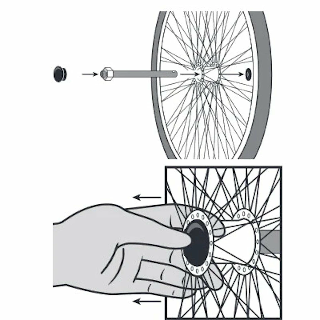 Roue 20 Pouces Pour Remorque Vélo Y-Frame Carry Freedom 5 Roue 20 Pouces Pour Remorque Vélo Y-Frame Carry Freedom – Image 3