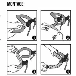 Bike Ribbon Ruban De Cintre Pour Vélo Eolo Soft Noir - BikeRibbon -Remorques vélo Soldes ruban de cintre pour velo eolo soft noir bikeribbon full 5