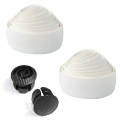 Bike Ribbon Ruban Sur Guidon Vélo Uni Blanc - BikeRibbon -Remorques vélo Soldes ruban sur guidon velo uni blanc bikeribbon full 3