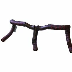 Ergotec-Humpert Rubans De Cintre Vélo Avec Gel Sanremo Ergotec - Noir Et Rouge -Remorques vélo Soldes rubans de cintre velo avec gel sanremo ergotec noir et rouge full 3