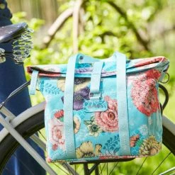 Sac à Main Vélo Bleu Guidon Ou Porte-bagage Bloom Field Basil -Remorques vélo Soldes sac a main velo bleu guidon ou porte bagage bloom field basil full 5
