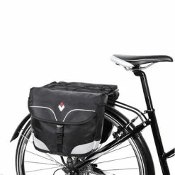 Sacoche Arrière à Pont 2 Volumes (2 X 7L) Hapo-G -Remorques vélo Soldes sacoche arriere a pont 2 volumes 2 x 7l hapo g full 3