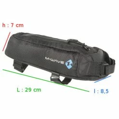 Sacoche De Cadre Vélo 0.75L Bikepacking M-wave -Remorques vélo Soldes sacoche de cadre velo 0 75l bikepacking m wave full 5