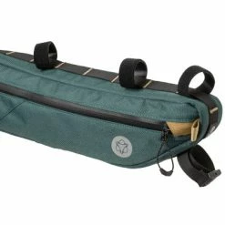 Sacoche De Cadre Verte Bikepacking 3L, 4L Ou 5,5L Venture Agu -Remorques vélo Soldes sacoche de cadre verte bikepacking 3l 4l ou 5 5l venture agu full 4