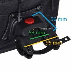 Sacoche étanche Sur Guidon Vélo T8 8 Litres Oxford -Remorques vélo Soldes sacoche etanche sur guidon velo t8 8 litres oxford full 4