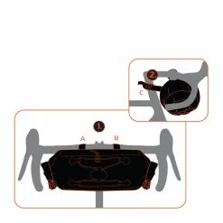 Sacoche De Guidon Pour Le Bikepacking 9L Aqua Evo Adventure Oxford -Remorques vélo Soldes sacoche guidon oxford aquaevo 9L 6