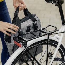 Sacoche Porte-bagages Reisenthel X Klickfix Roomy GT Gris -Remorques vélo Soldes sacoche porte bagages reisenthel x klickfix roomy gt gris full 4