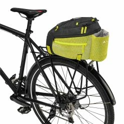 Sacoche Réfléchissante Et étanche Porte-bagages Vaude Silkroad Luminum -Remorques vélo Soldes sacoche porte bagages vaude skillroad luminum L jaune 2
