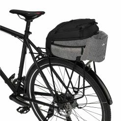 Sacoche Réfléchissante Et étanche Porte-bagages Vaude Silkroad Luminum -Remorques vélo Soldes sacoche porte bagages vaude skillroad luminum L noire nuit