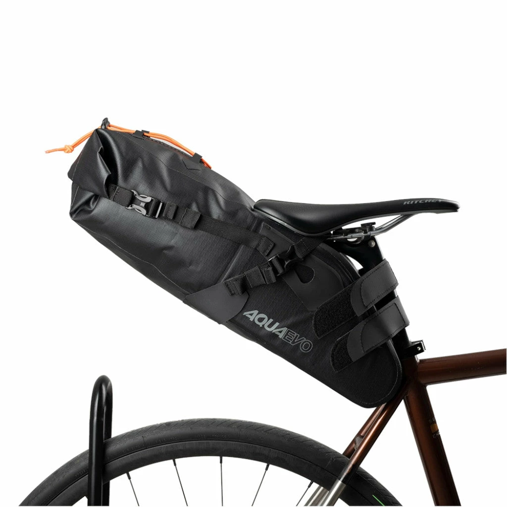 Sacoche De Selle Pour Le Bikepacking 10L Aqua Evo Adventure Oxford 3 Sacoche De Selle Pour Le Bikepacking 10L Aqua Evo Adventure Oxford