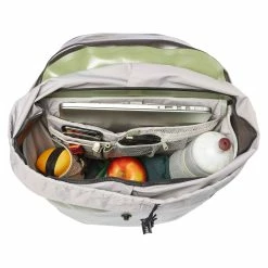 Sacoche Vélo Simple Sur Porte-bagages Vaude Aqua Commute Single 26 L -Remorques vélo Soldes sacoche simple porte bagages vaude aqua commute vert 2