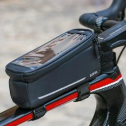 ZEFAL Sacoche Smartphone Sur Cadre Vélo Console Pack T1 Zéfal -Remorques vélo Soldes sacoche smartphone sur cadre velo console pack t1 zefal full 5