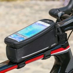 ZEFAL Sacoche Smartphone Sur Cadre Vélo Console Pack T1 Zéfal -Remorques vélo Soldes sacoche smartphone sur cadre velo console pack t1 zefal full 6