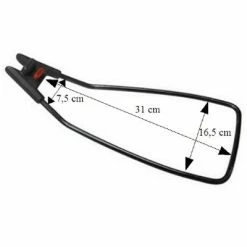 KLICKFIX Sacoche Sur Tige De Selle De Vélo - Contour Magnum -Remorques vélo Soldes sacoche sur tige de selle de velo contour magnum full 5