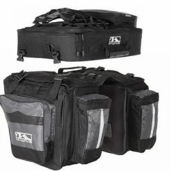 M-Wave Sacoche Triple De Cyclotourisme -Remorques vélo Soldes sacoche triple de cyclotourisme full 6
