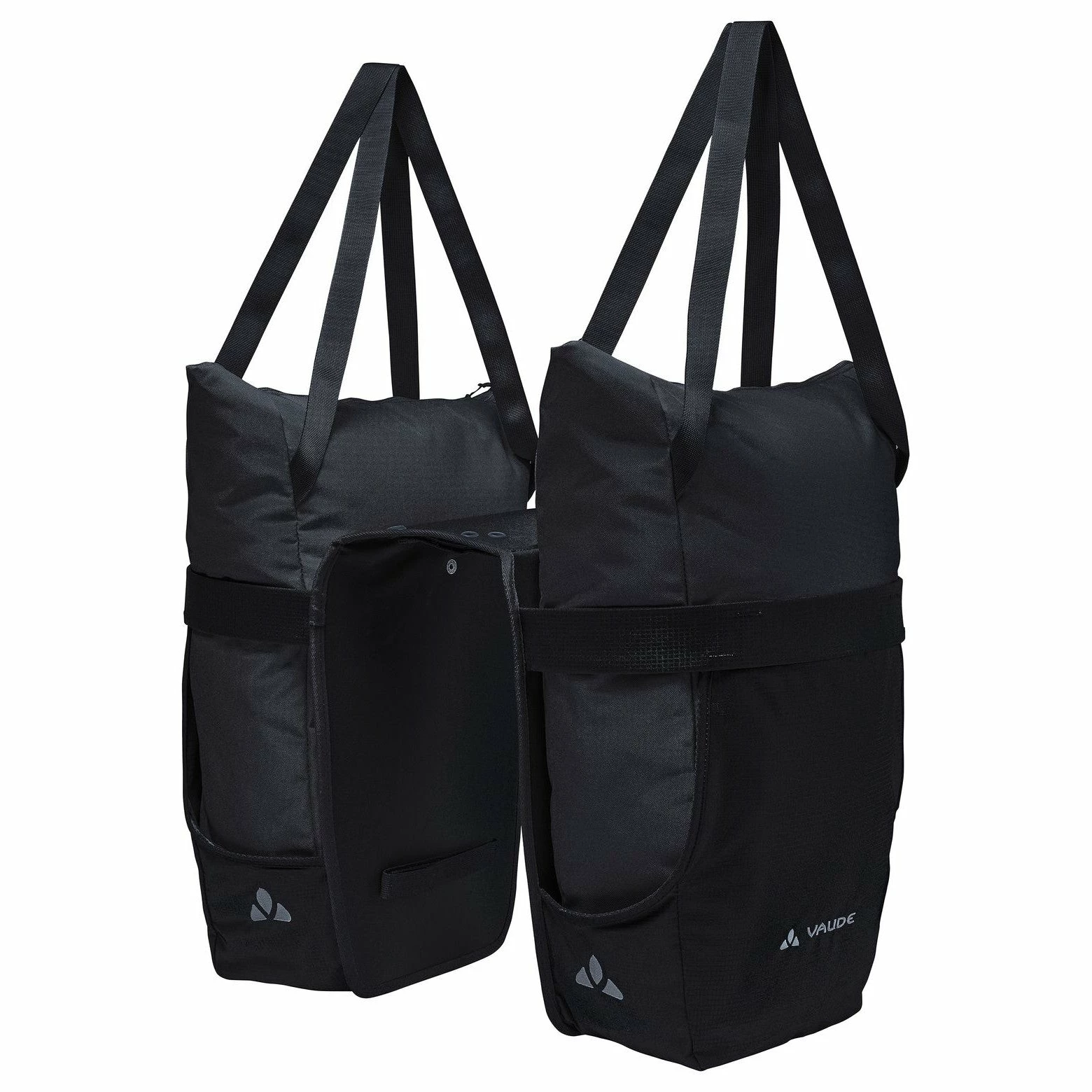 Double Sacoche De Vélo Avec Sacs Cabas TwinShopper Vaude 4 Double Sacoche De Vélo Avec Sacs Cabas TwinShopper Vaude – Image 2