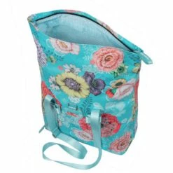 Sacoche Vélo Arrière Shopper Basil Bloom Field Bleu Ciel 20L -Remorques vélo Soldes sacoche velo arriere shopper basil bloom field bleu ciel 20l full 3