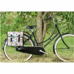 Sacoche Vélo Double 35L Fleurie Mara XL Basil -Remorques vélo Soldes sacoche velo double 35l fleurie mara xl basil full 2