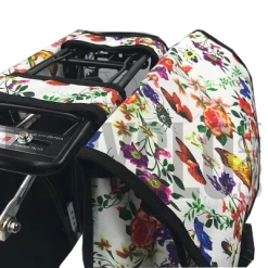 Sacoche Vélo Double 35L Fleurie Mara XL Basil -Remorques vélo Soldes sacoche velo double 35l fleurie mara xl basil full 4