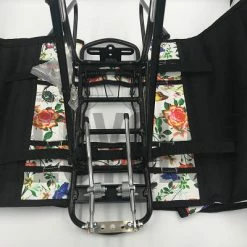 Sacoche Vélo Double 35L Fleurie Mara XL Basil -Remorques vélo Soldes sacoche velo double 35l fleurie mara xl basil full 5