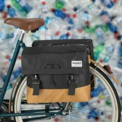 Sacoche Vélo Double 40 L En Matériau Recyclé Urban Proof -Remorques vélo Soldes sacoche velo double 40 l en materiau recycle urban proof full 4