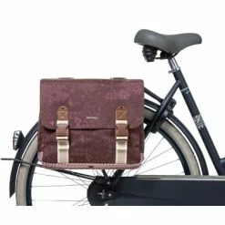 Sacoche Vélo Double Rouge Vintage 35L Boheme Basil -Remorques vélo Soldes sacoche velo double rouge vintage 35l boheme basil full 5