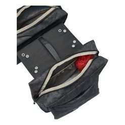 Double Sacoche Vélo Arrière Urbaine TwinZipper Vaude -Remorques vélo Soldes sacoche velo double vaude twin zipper