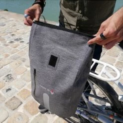 HAPO-G Sacoche Vélo Imperméable Convertible En Sac à Dos HapoG -Remorques vélo Soldes sacoche velo impermeable convertible en sac a dos hapog full 5