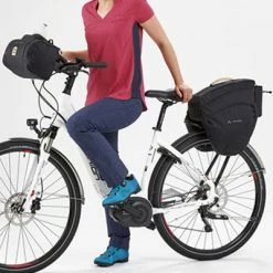 Sacoche Vélo Vaude ESilkroad Plus Uniklip Sur Porte-bagages -Remorques vélo Soldes sacoche velo vaude esilkroad plus uniklip sur porte bagages full 3