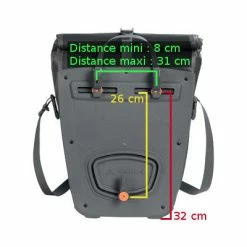 Sacoches Arrière 51 L Pour Vélo Aqua Back Plus VAUDE La Paire -Remorques vélo Soldes sacoches arriere 51 l pour velo aqua back plus vaude la paire full 6