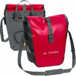 Sacoches Pour Vélo Avant Aqua Front VAUDE La Paire -Remorques vélo Soldes sacoches pour velo avant aqua front vaude la paire rouge full