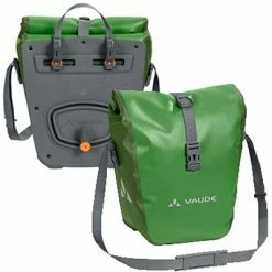Sacoches Pour Vélo Avant Aqua Front VAUDE La Paire -Remorques vélo Soldes sacoches pour velo avant aqua front vaude la paire vert full