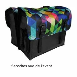 Sacoches Vélo étanches 46 Litres Pour Porte Bagage - Beck -Remorques vélo Soldes sacoches velo etanches 46 litres pour porte bagage beck full 3