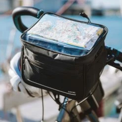 ZEFAL Sacoche Guidon Zéfal Avec Porte-carte 7L -Remorques vélo Soldes saoche guidon zefal 7