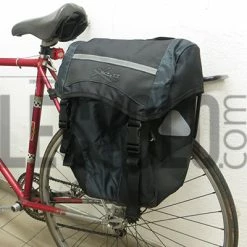 Set De Sacoches Vélo 30L Fixation Crochets XLC -Remorques vélo Soldes set de sacoches velo 30l fixation crochets xlc full 6