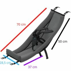 Siège Bébé Hamac Pour Remorque Vélo Thule Chariot -Remorques vélo Soldes siege bebe hamac pour remorque velo thule chariot full 3