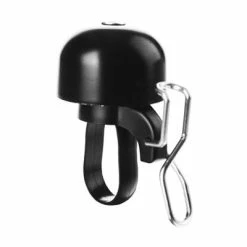 Widek Sonnette De Vélo Paperclip Mini -Remorques vélo Soldes sonnette de velo noire paperclip mini full