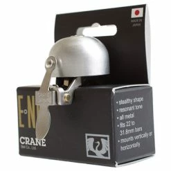 Sonnette Vélo Argent Mat E-ne Crane -Remorques vélo Soldes sonnette velo argent mat e ne crane full 4