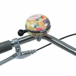 Sonnette Vélo Fleurs Jaune Miel Big Bell Bloom Field Basil -Remorques vélo Soldes sonnette velo fleurs jaune miel big bell bloom field basil full 2