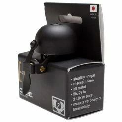 Sonnette Vélo Noire E-ne Crane -Remorques vélo Soldes sonnette velo noire e ne crane full 4