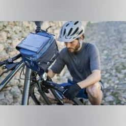 Support Smartphone BeGuided Small Sur Sacoche VAUDE -Remorques vélo Soldes support smartphone beguided small sur sacoche vaude full 3