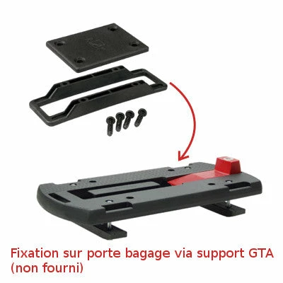 Top Case Klickfix Bike Box GTA Sur Porte Bagage Vélo 7 Top Case Klickfix Bike Box GTA Sur Porte Bagage Vélo – Image 5