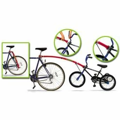 Trail-Gator Trail Gator - Barre Tandem Entre Vélo Enfant Et Vélo Adulte -Remorques vélo Soldes trail gator barre tandem entre velo enfant et velo adulte full 3