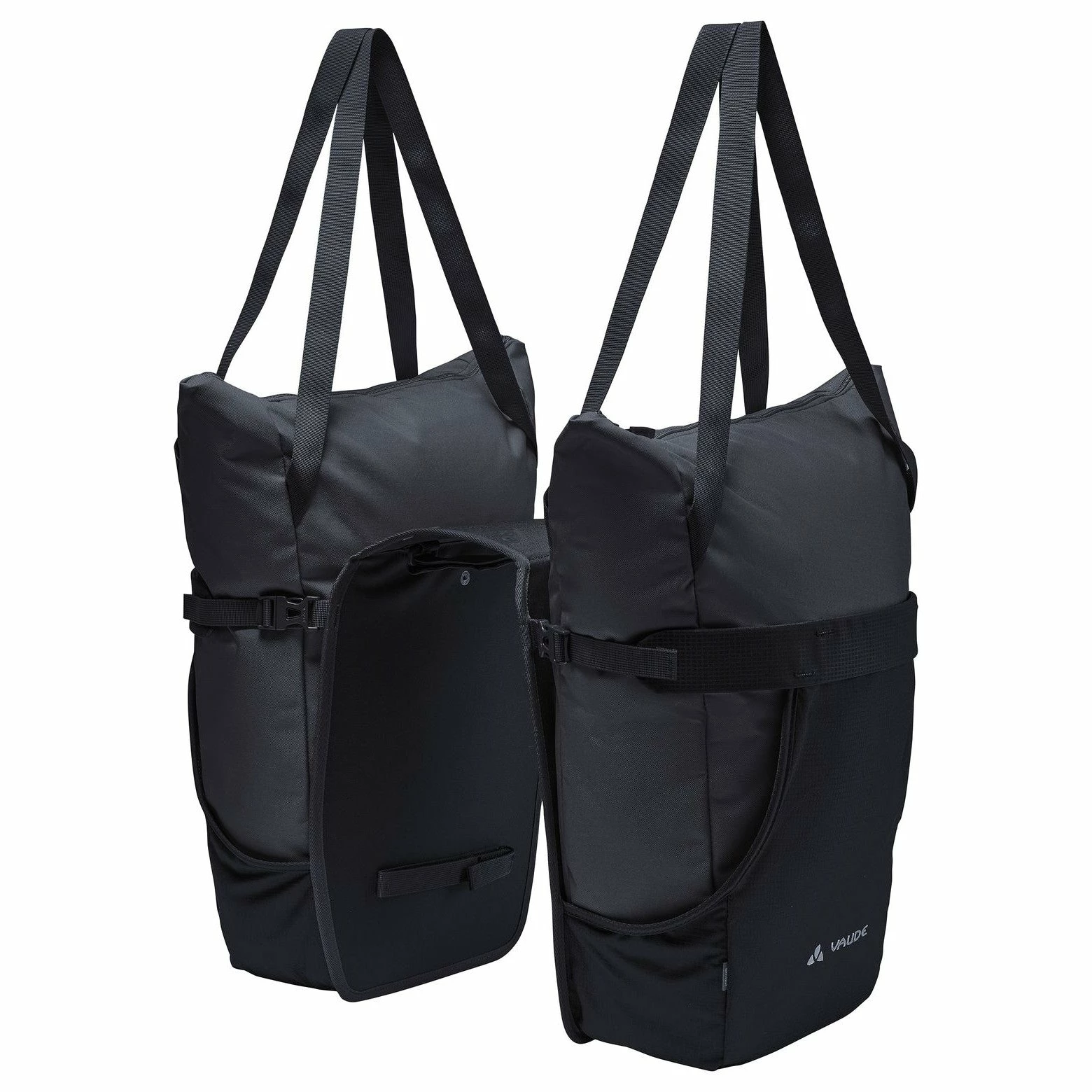 Double Sacoche De Vélo Avec Sacs Cabas TwinShopper Vaude 5 Double Sacoche De Vélo Avec Sacs Cabas TwinShopper Vaude – Image 3