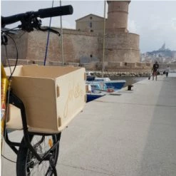 JOKER BIKE Wood Box Pour Fourche Cargo Joker Mini -Remorques vélo Soldes wood box pour fourche cargo joker mini full 5